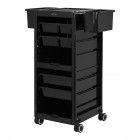 Hairdressing Trolley GABBIANO 68B black